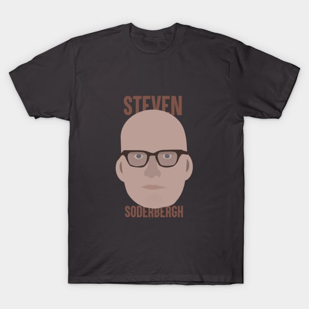 Steven Soderbergh Head T-Shirt by JorisLAQ